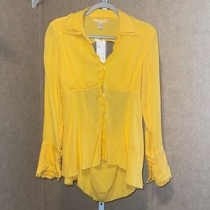 COPY - NWT urban outfitter Leanna open back baby doll top